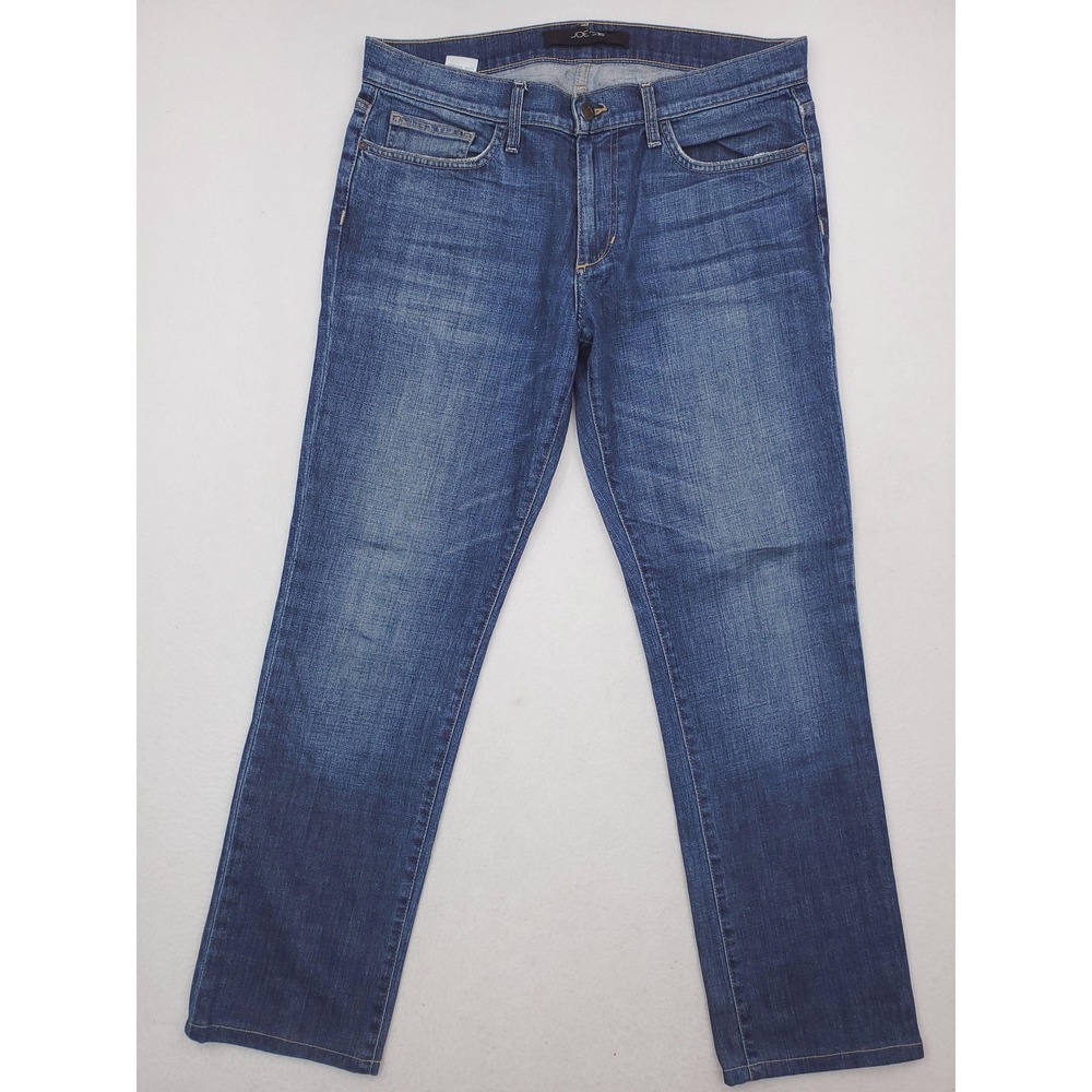 Joes Jeans The Brixton Jeans Mens 33x32 Blue Slim Straight Stretch Denim Pants